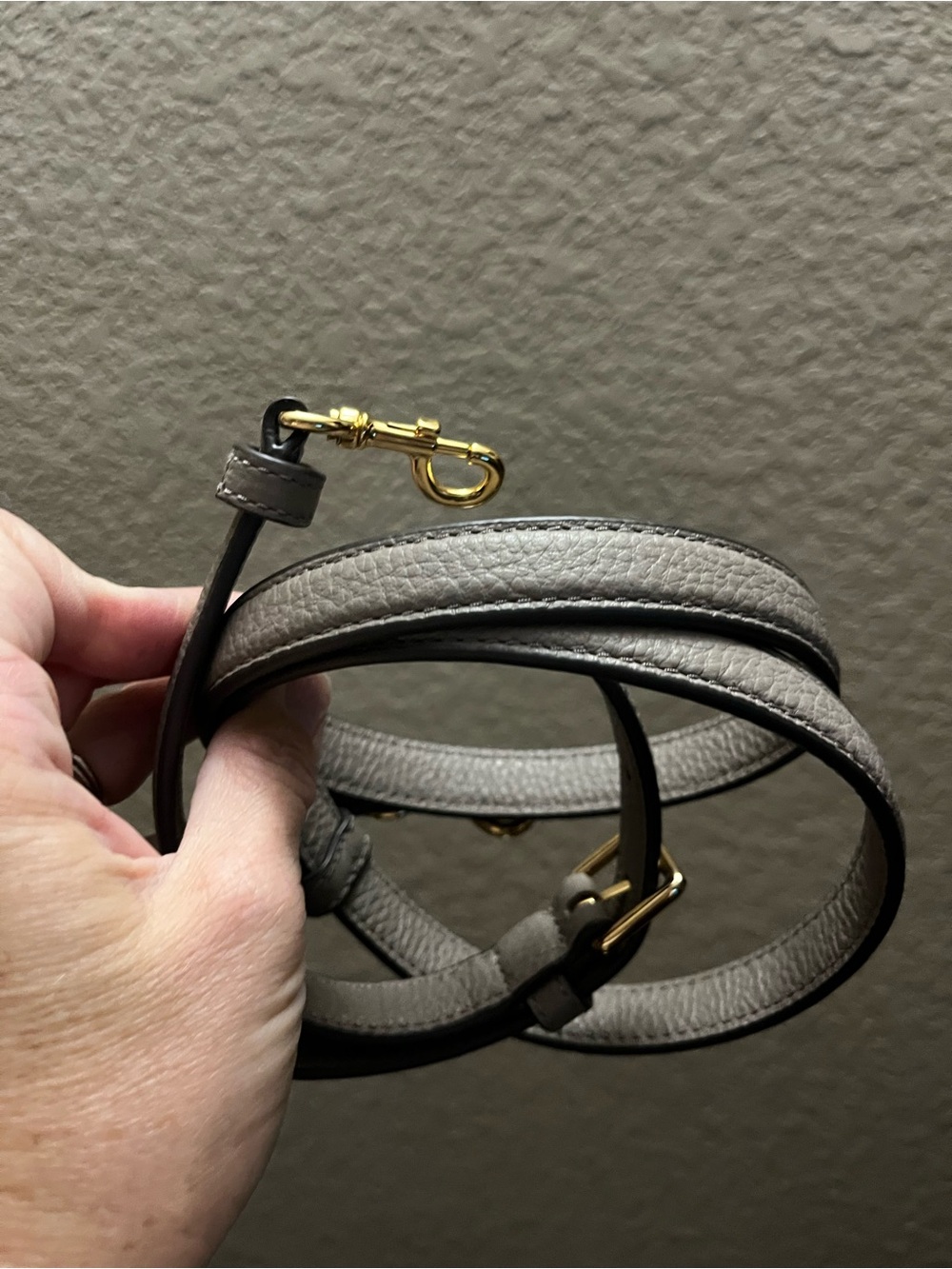 Tory Burch Light Grey Crossbody - Picture 7 of 7
